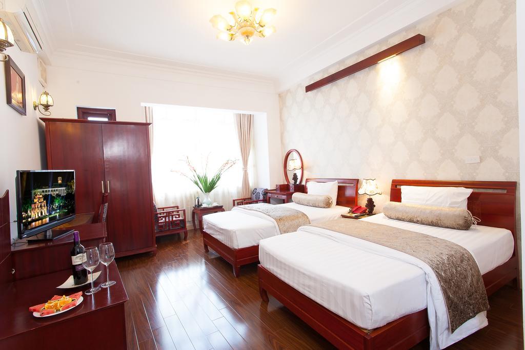 Hanoi Luxury Hotel Bagian luar foto