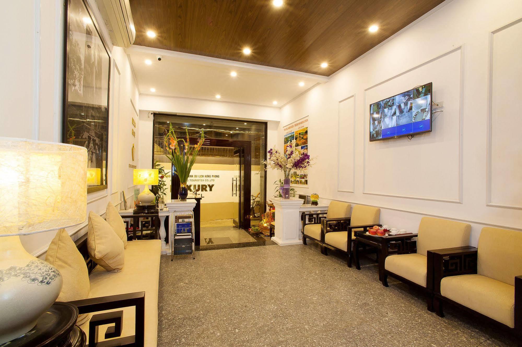 Hanoi Luxury Hotel Bagian luar foto